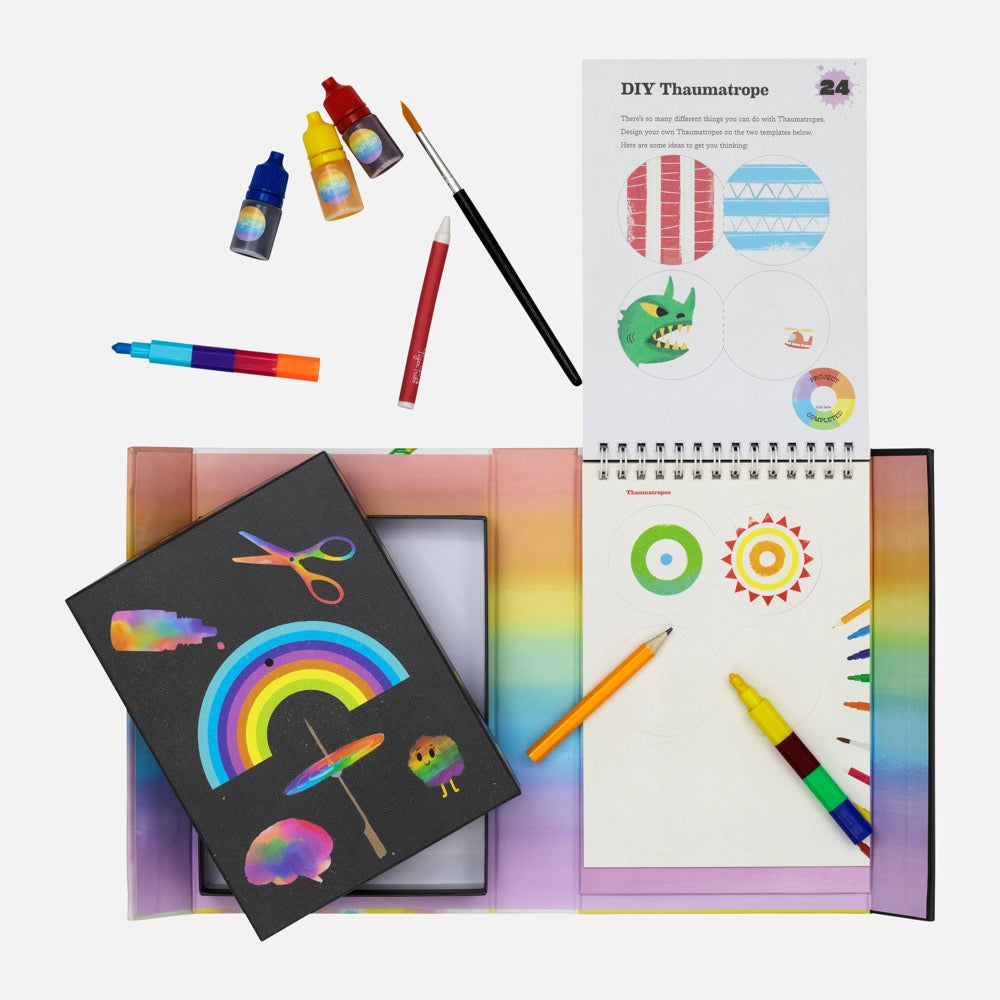 TIGER TRIBE RAINBOW LAB PLAYING WITH COLOUR