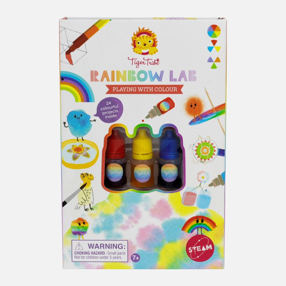 TIGER TRIBE RAINBOW LAB PLAYING WITH COLOUR