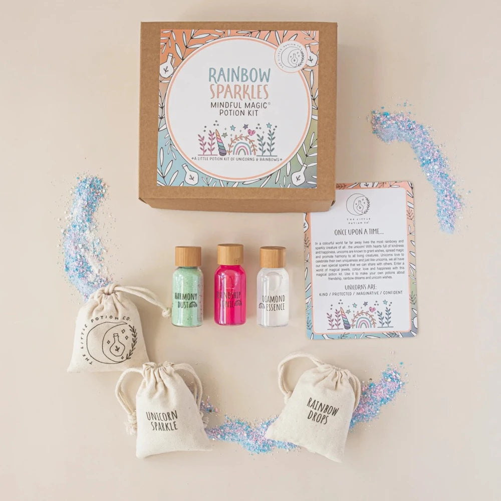 LITTLE POTION CO RAINBOW SPARKLES MINDFUL POTION KIT