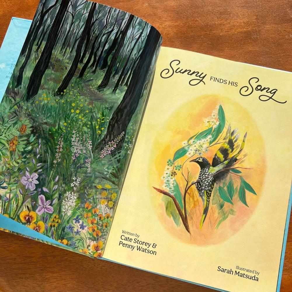 WET SEASON BOOKS SUNNY FINDS HIS SONG HARDBACK
