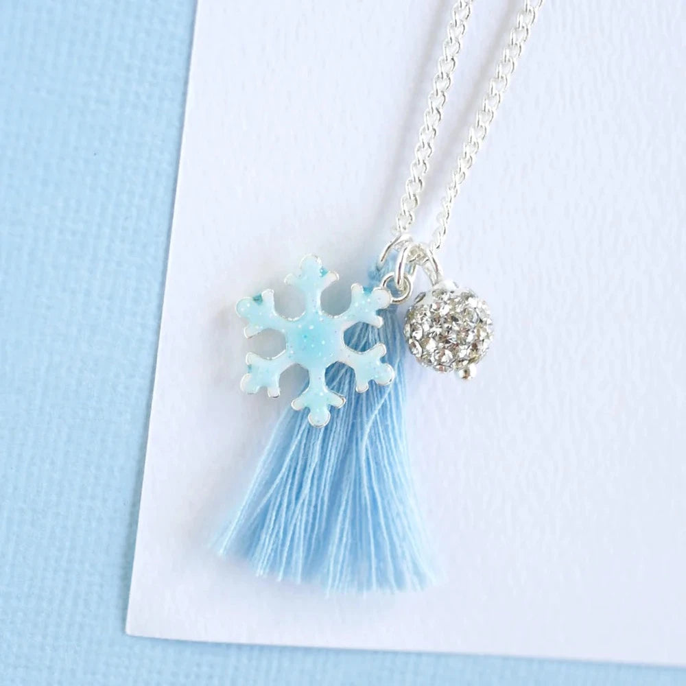 LAUREN HINKLEY SNOWFLAKE NECKLACE