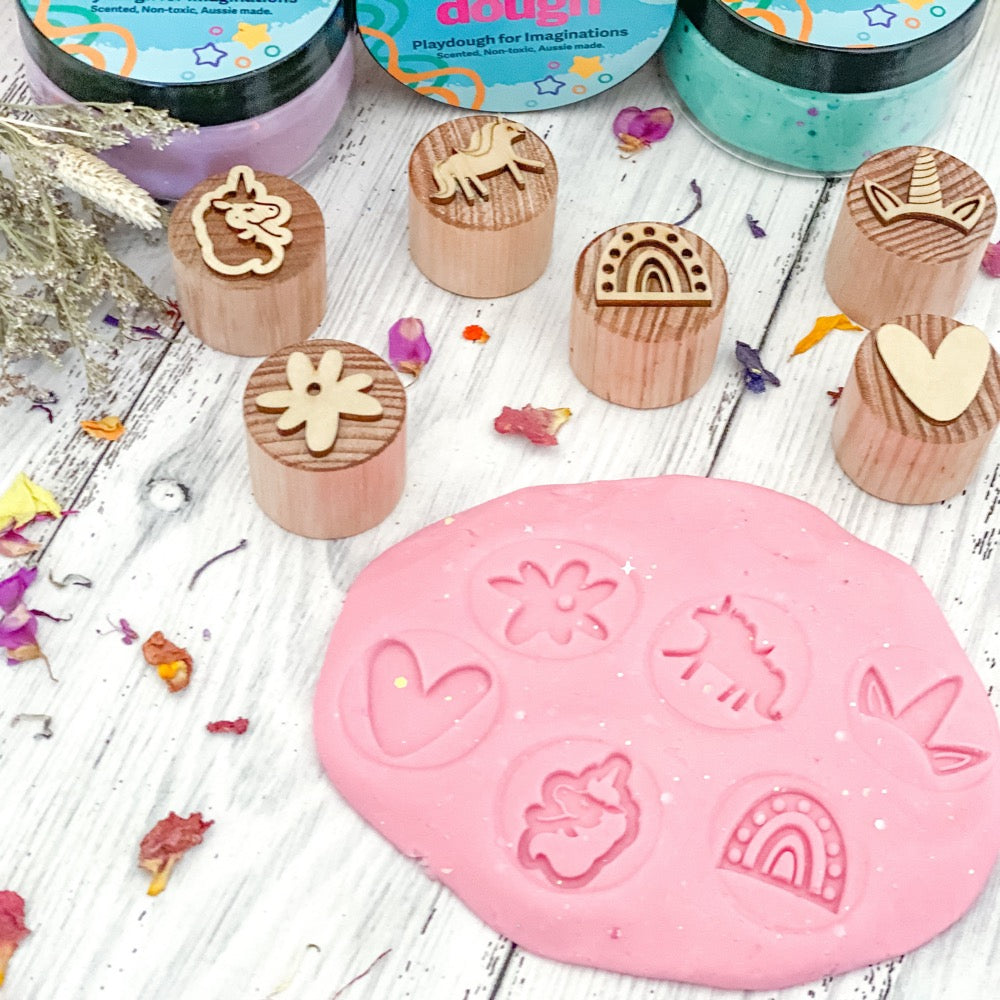 WILD DOUGH PRINCESS PINK GLITTER