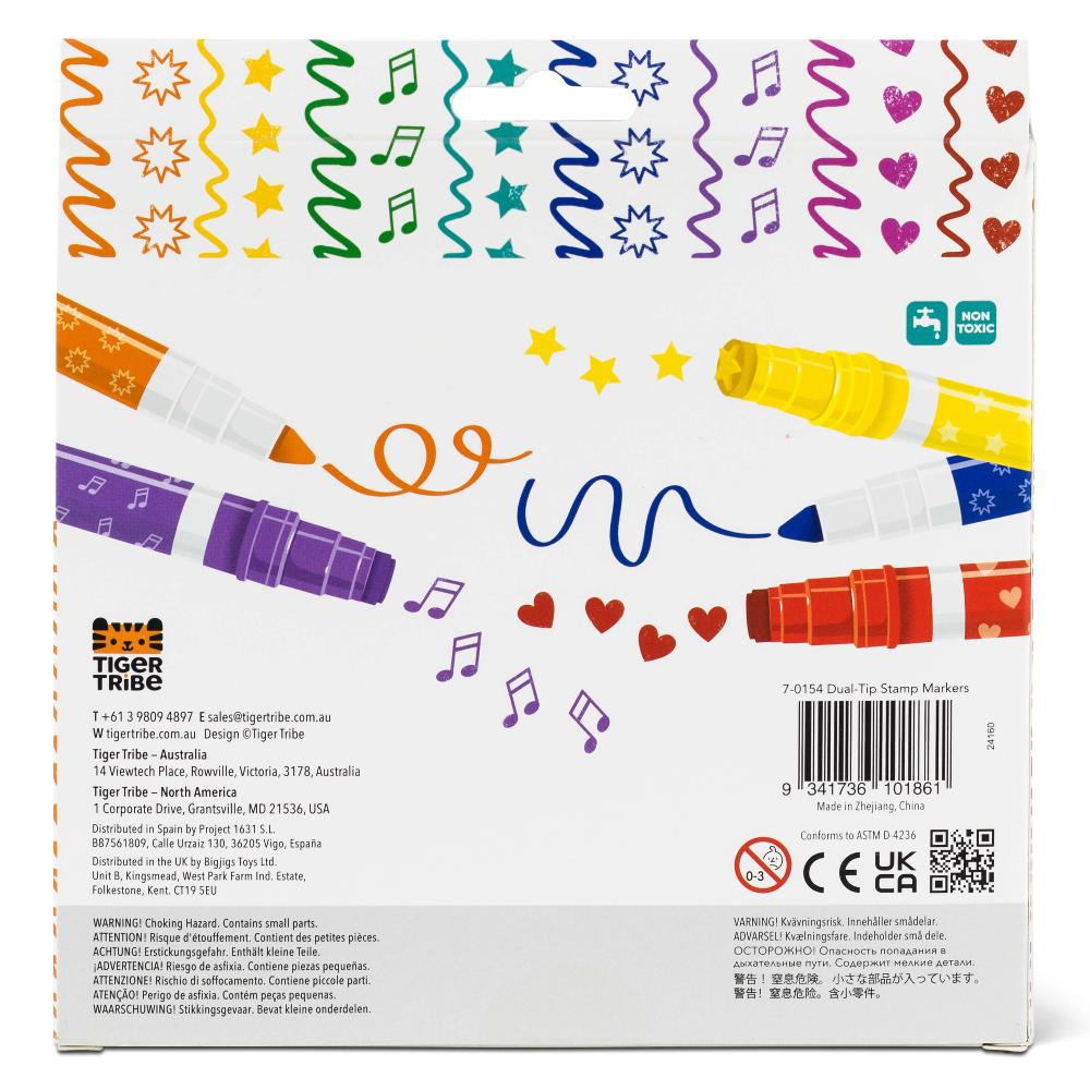 TIGER TRIBE STAMP MARKERS DUAL TIP