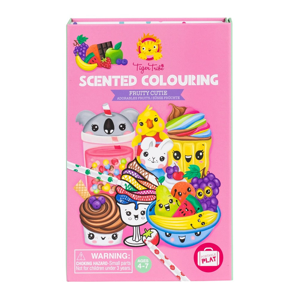 TIGER TRIBE SCENTED COLOURING FRUITY CUTIE