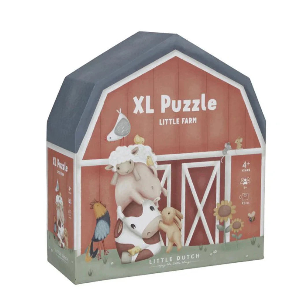 LITTLE DUTCH LITTLE FARM FLOOR PUZZLE 42 PIECES