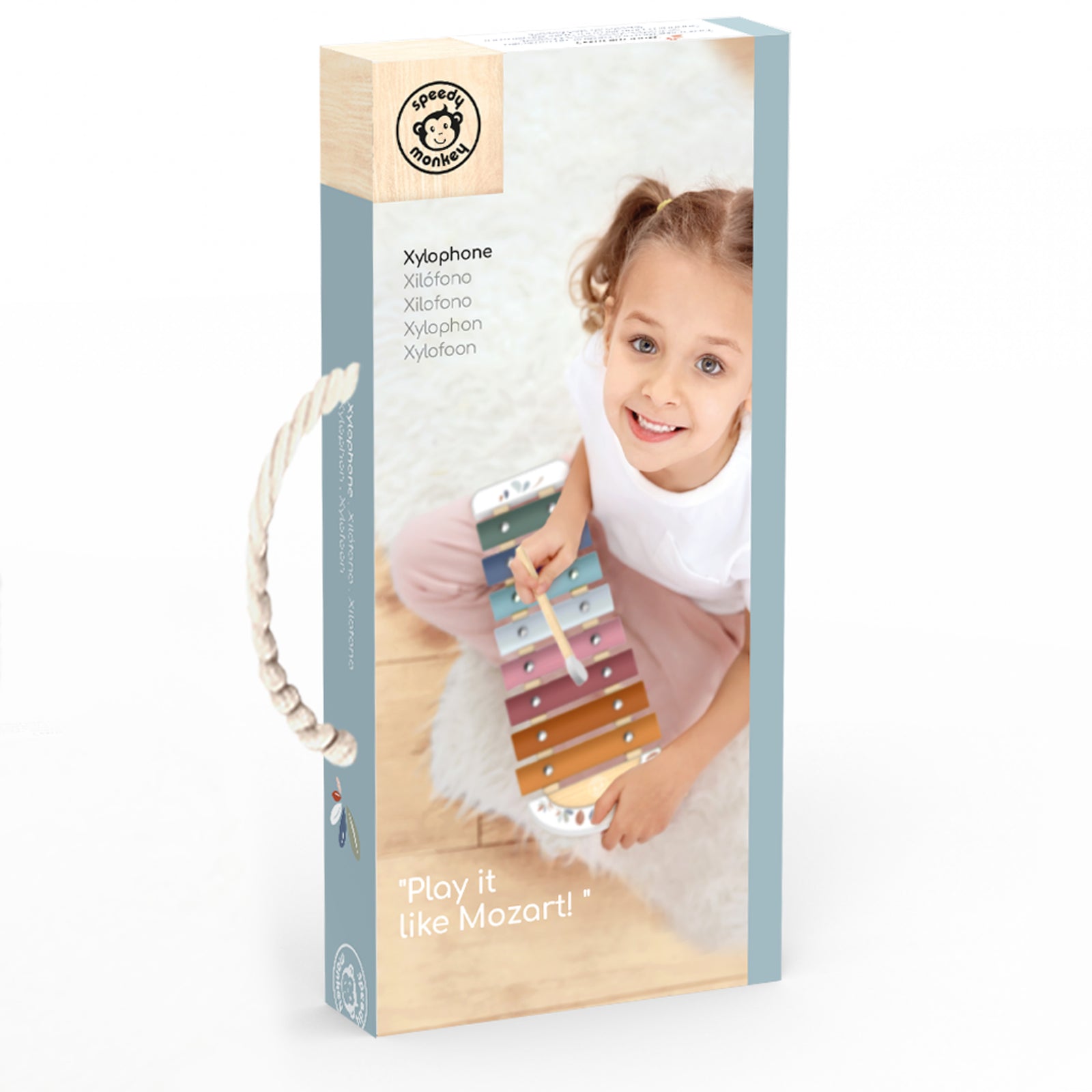 SPEEDY MONKEY WOODEN XYLOPHONE