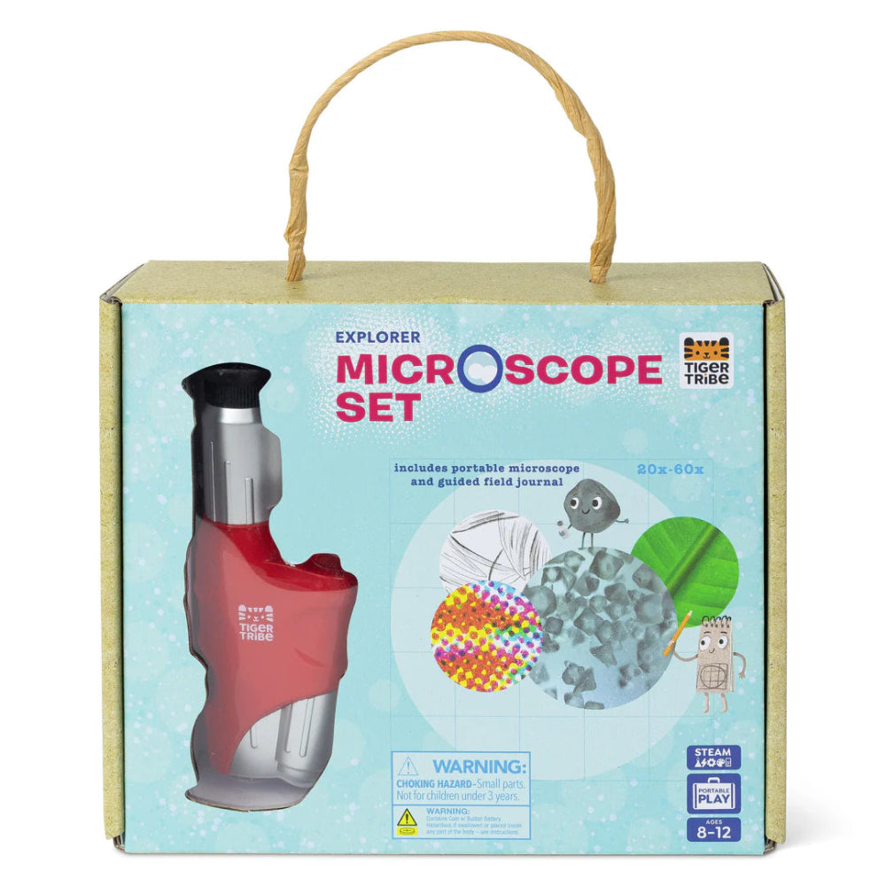TIGER TRIBE EXPLORER MICROSCOPE SET