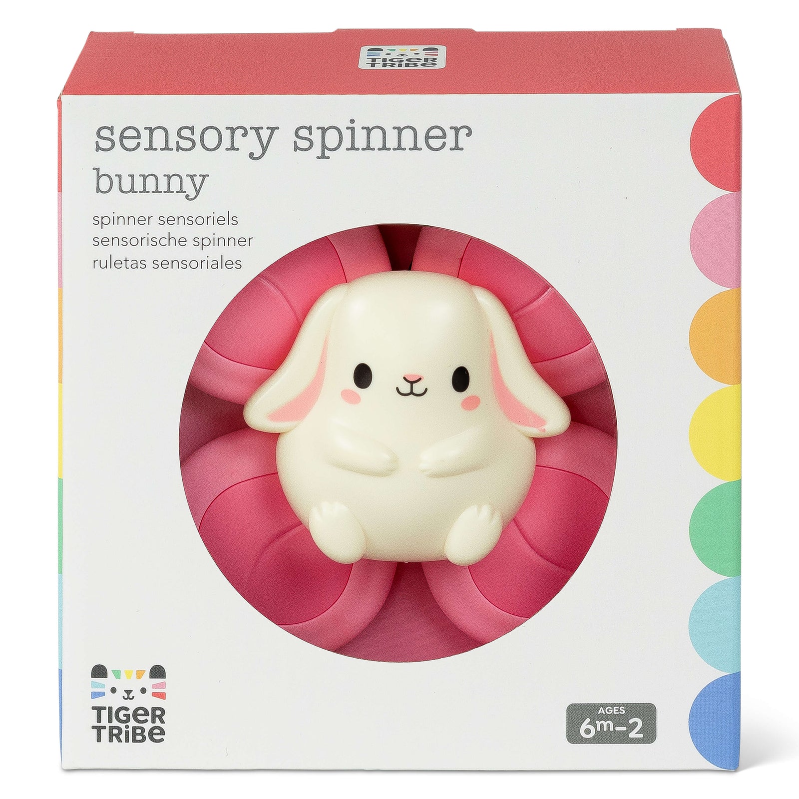 TIGER TRIBE SENSORY SPINNER BUNNY
