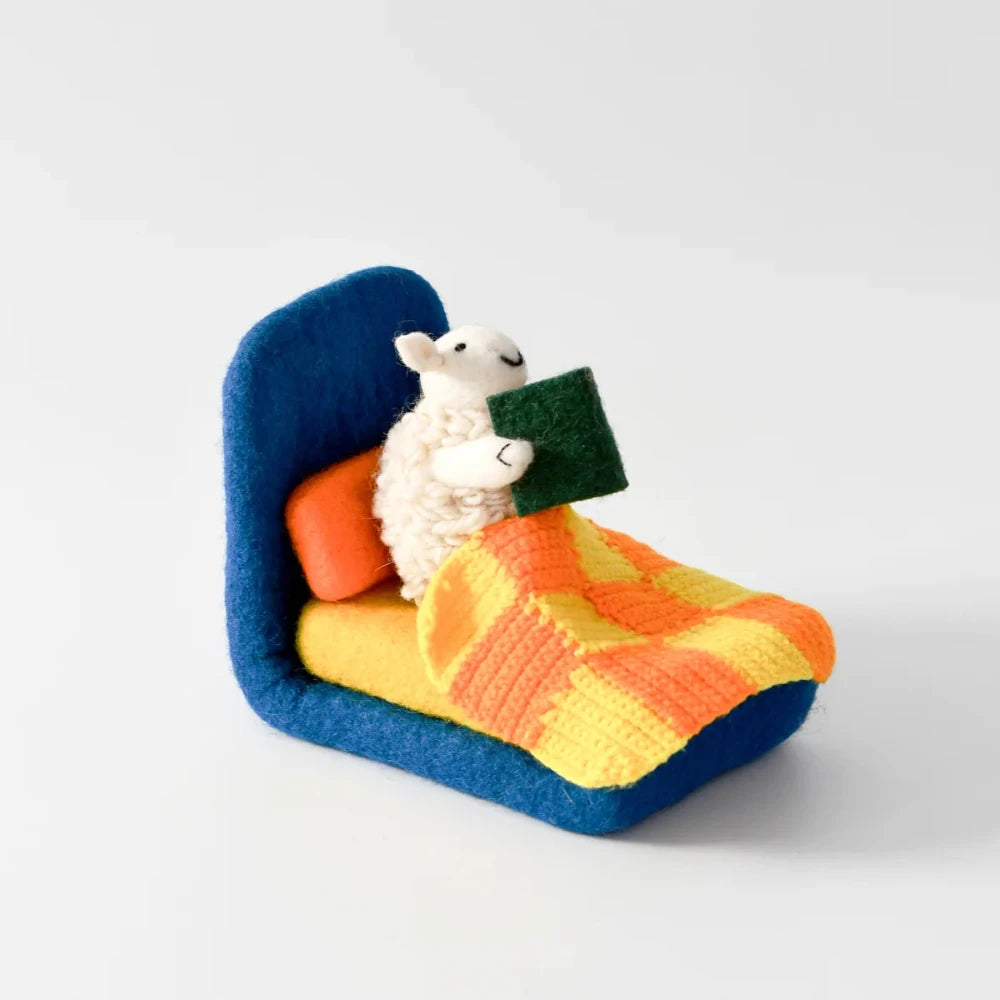 TARA TREASURES FELT WHERE IS THE GREEN SHEEP BED SHEEP PLAY SET