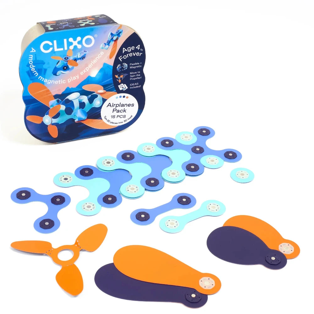 CLIXO AIRPLANES 15 PIECES