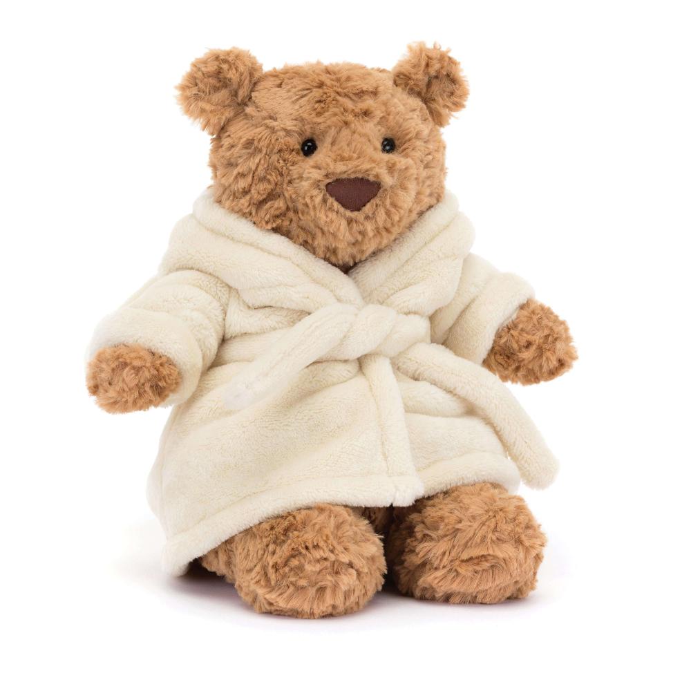 JELLYCAT BARTHOLOMEW BEAR IN BATHROBE