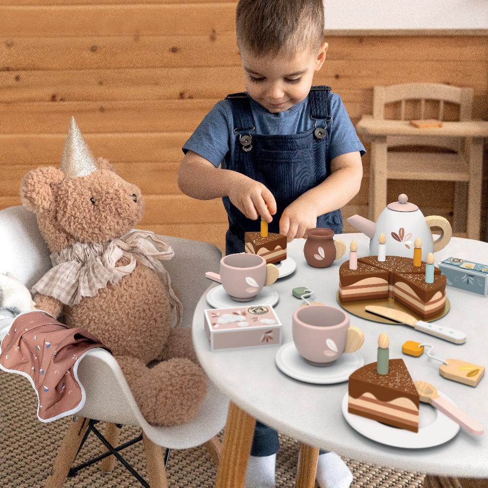 SPEEDY MONKEY BIRTHDAY TEA SET 18 PC