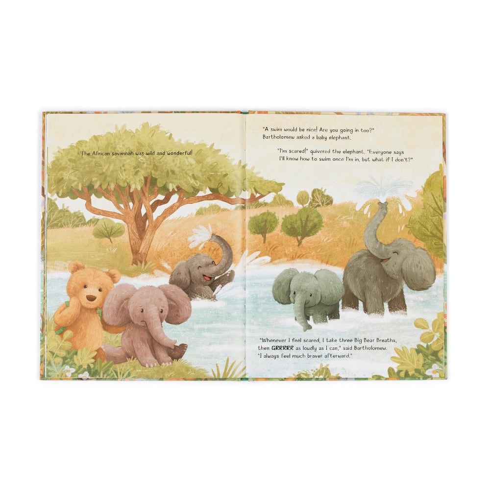 JELLYCAT ITS A BIG WORLD BARTHOLOMEW BOOK