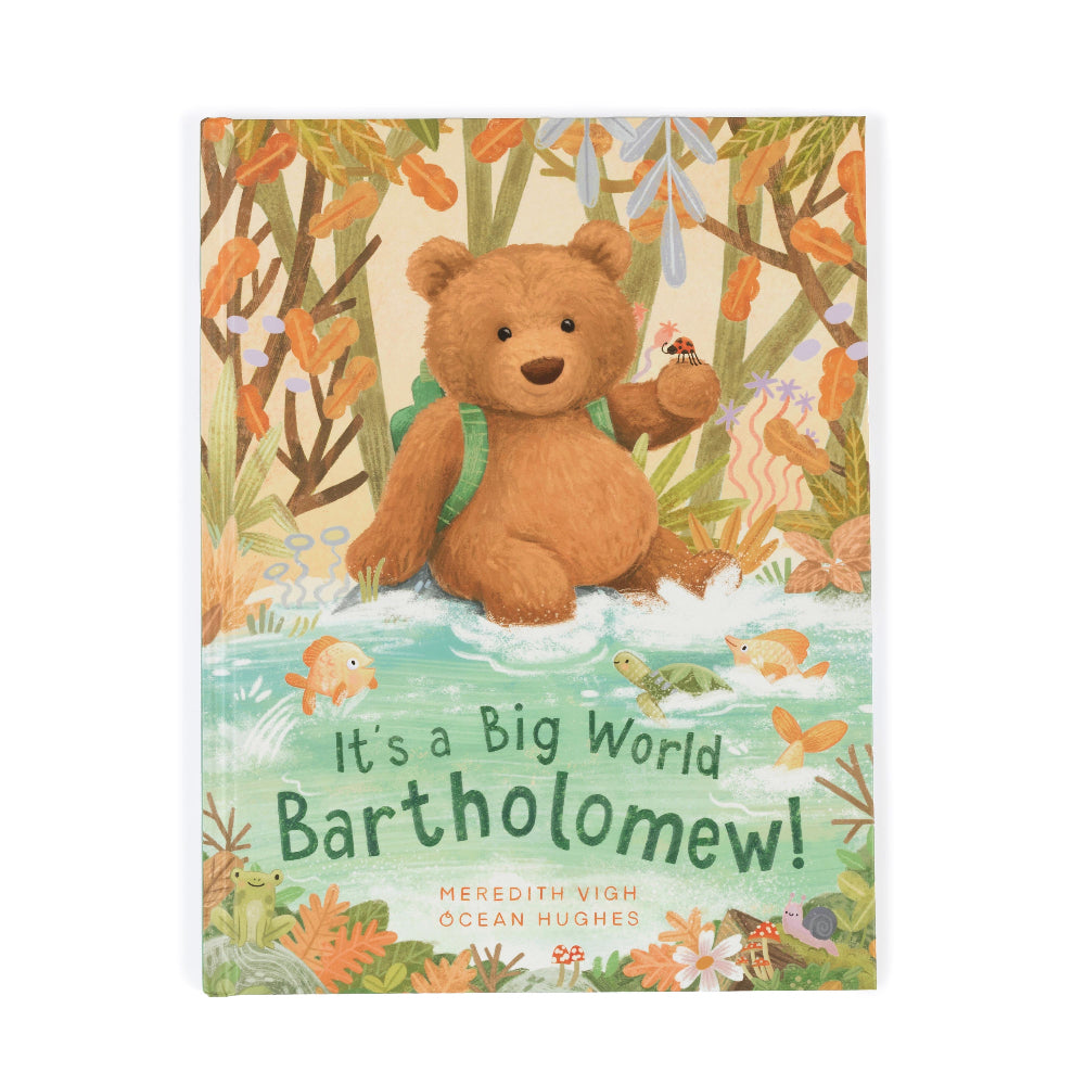 JELLYCAT ITS A BIG WORLD BARTHOLOMEW BOOK