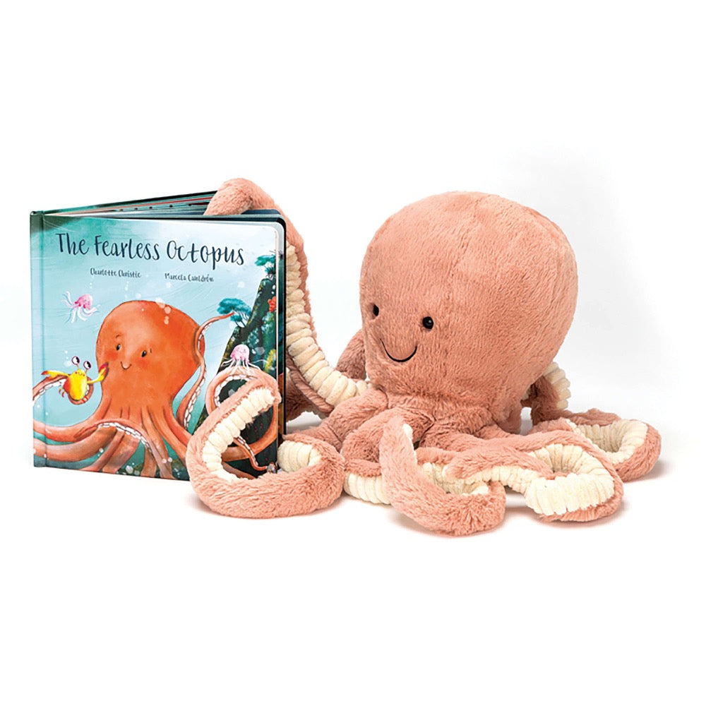 JELLYCAT ODELL THE FEARLESS OCTOPUS PICTURE BOOK