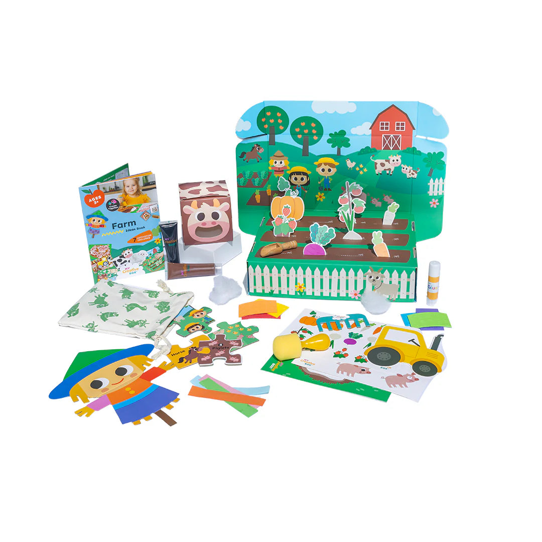 MY CREATIVE BOX FARM FRIENDS CRAFT AND ACTIVITY BOX