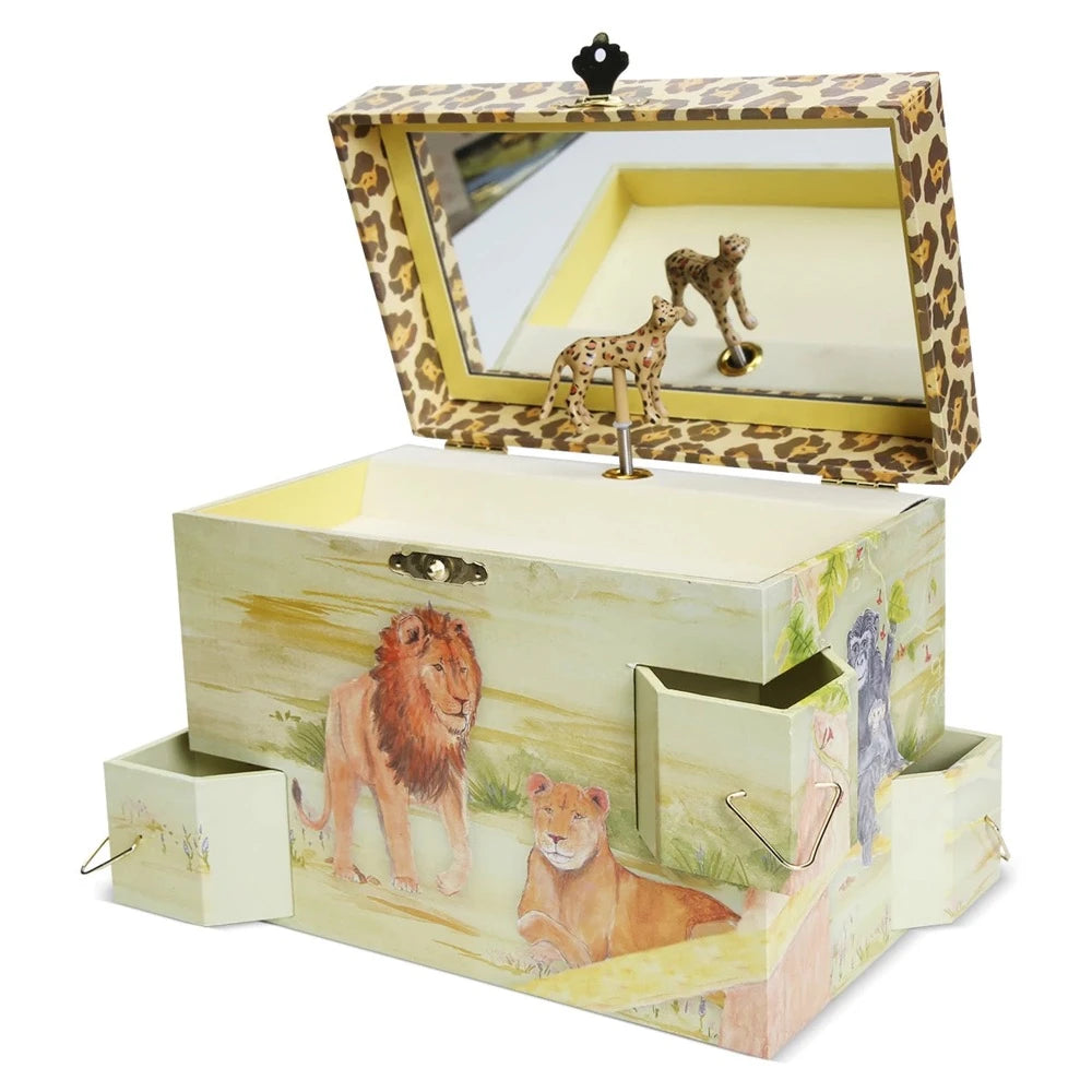 ENCHANTMINTS LEOPARD MUSIC BOX