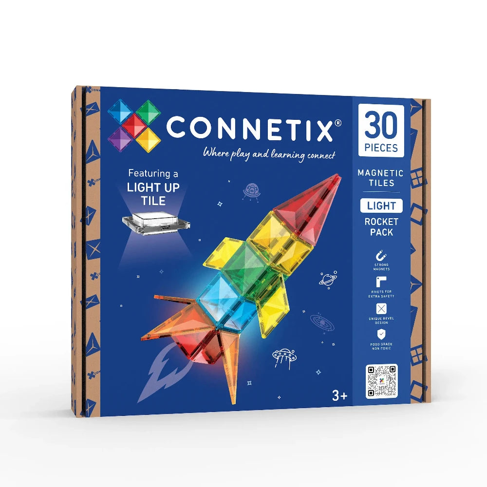 CONNETIX 30 PIECE LIGHT ROCKET PACK