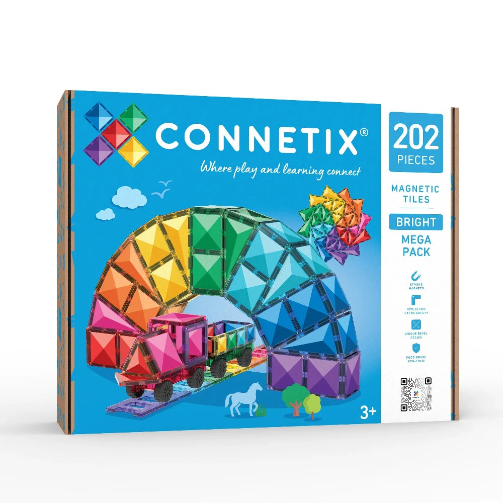 CONNETIX 202PC BRIGHT MEGA PACK