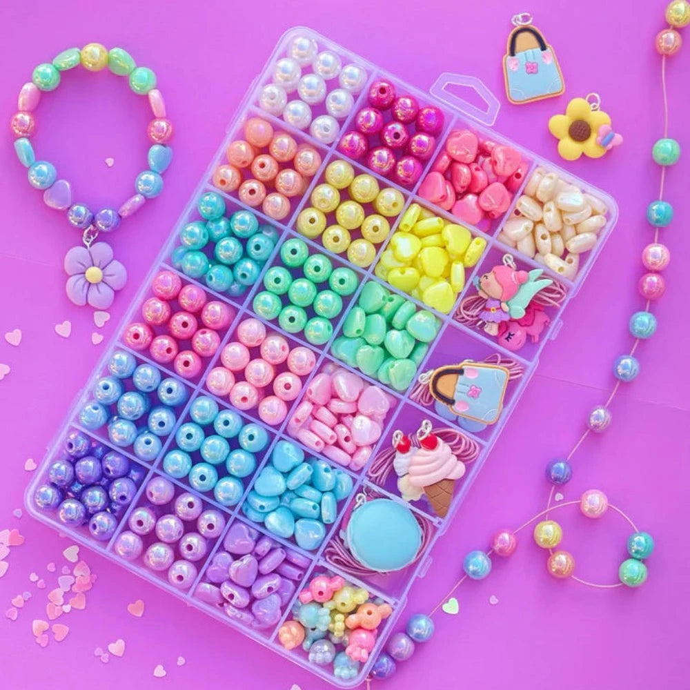 SWEET AS SUGAR PASTEL BEAD KIT LARGE