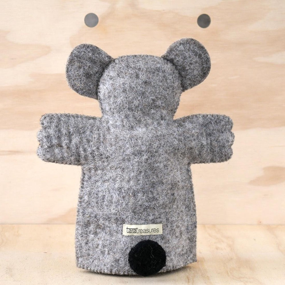 TARA TREASURES FELT HAND PUPPET KOALA