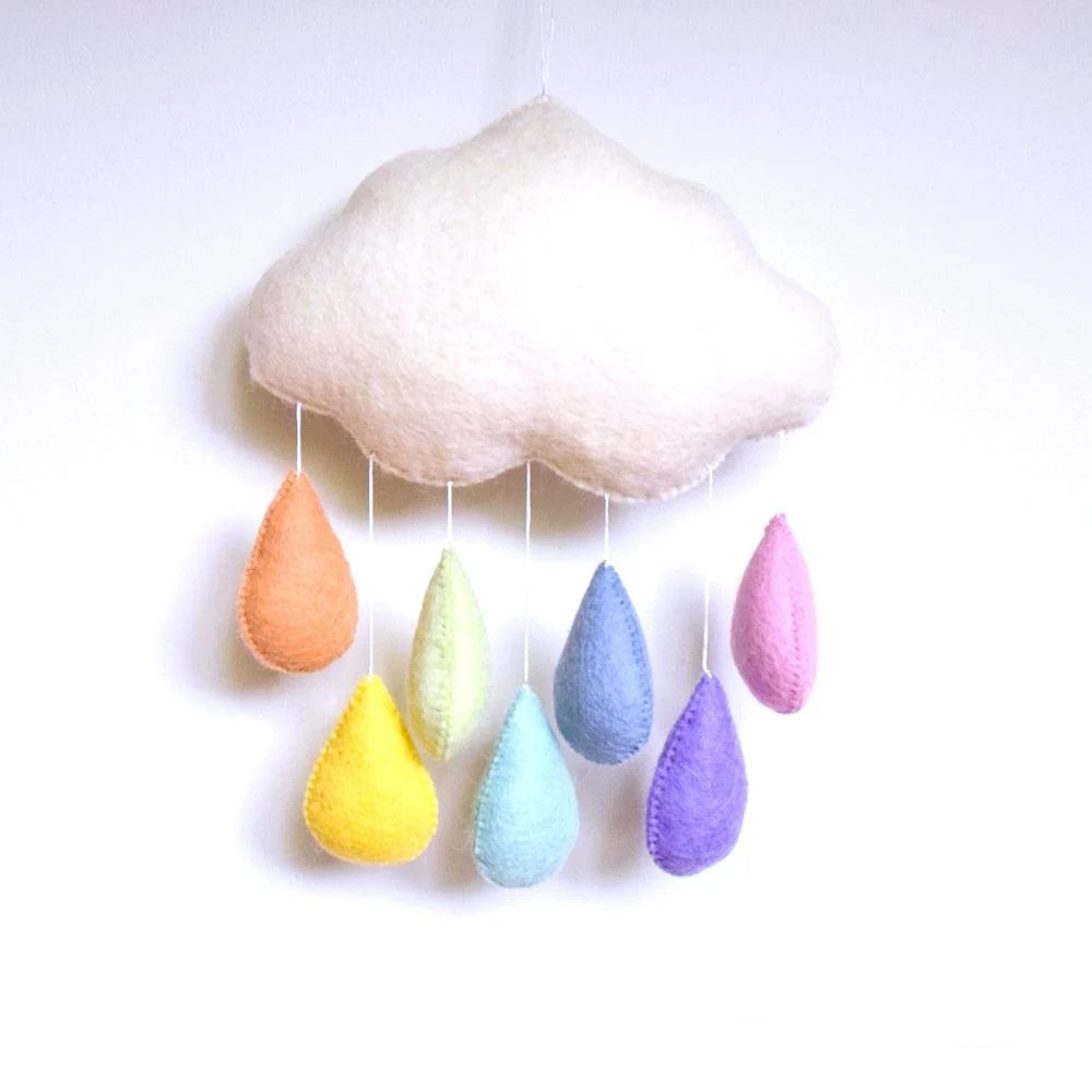 TARA TREASURES MOBILE PASTEL RAINBOW RAINDROP