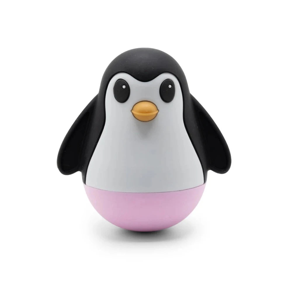 JELLYSTONE DESIGNS SILICONE PENGUIN WOBBLE BUBBLEGUM