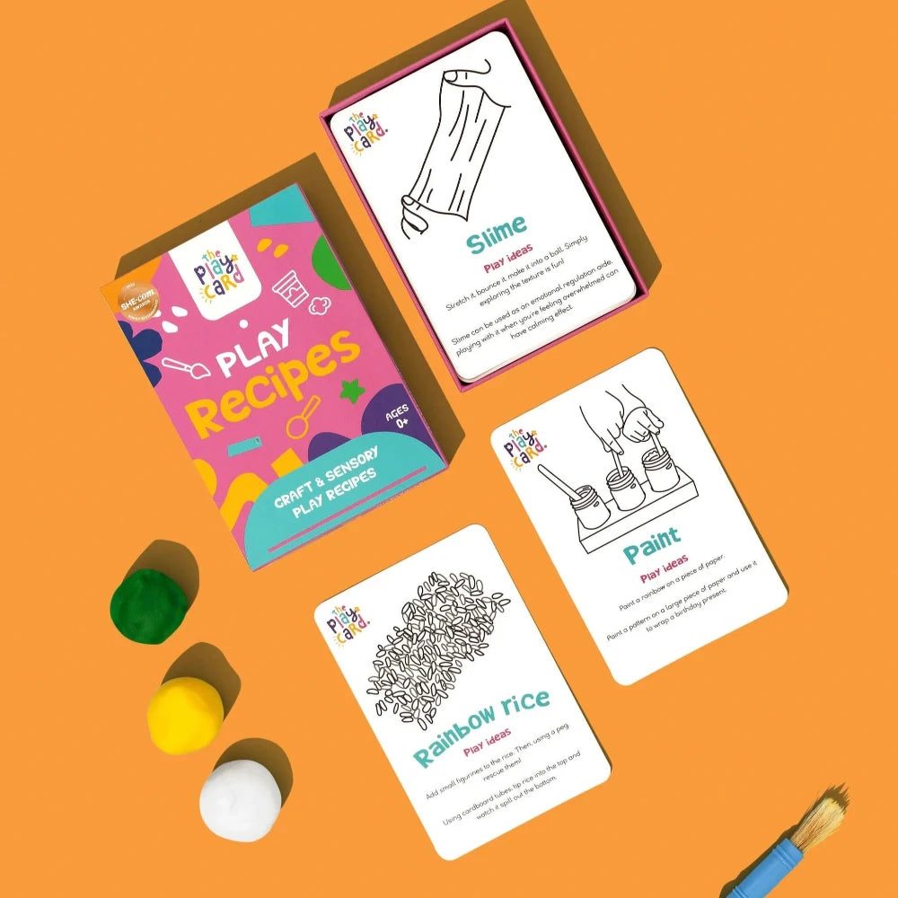 THE PLAY CARD CO SENSORY PLAY RECIPES