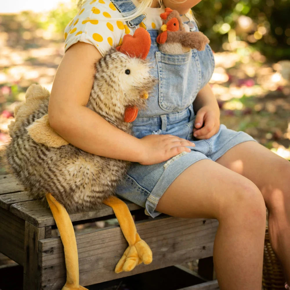 NANA HUCHY RUPERT THE ROOSTER PLUSH