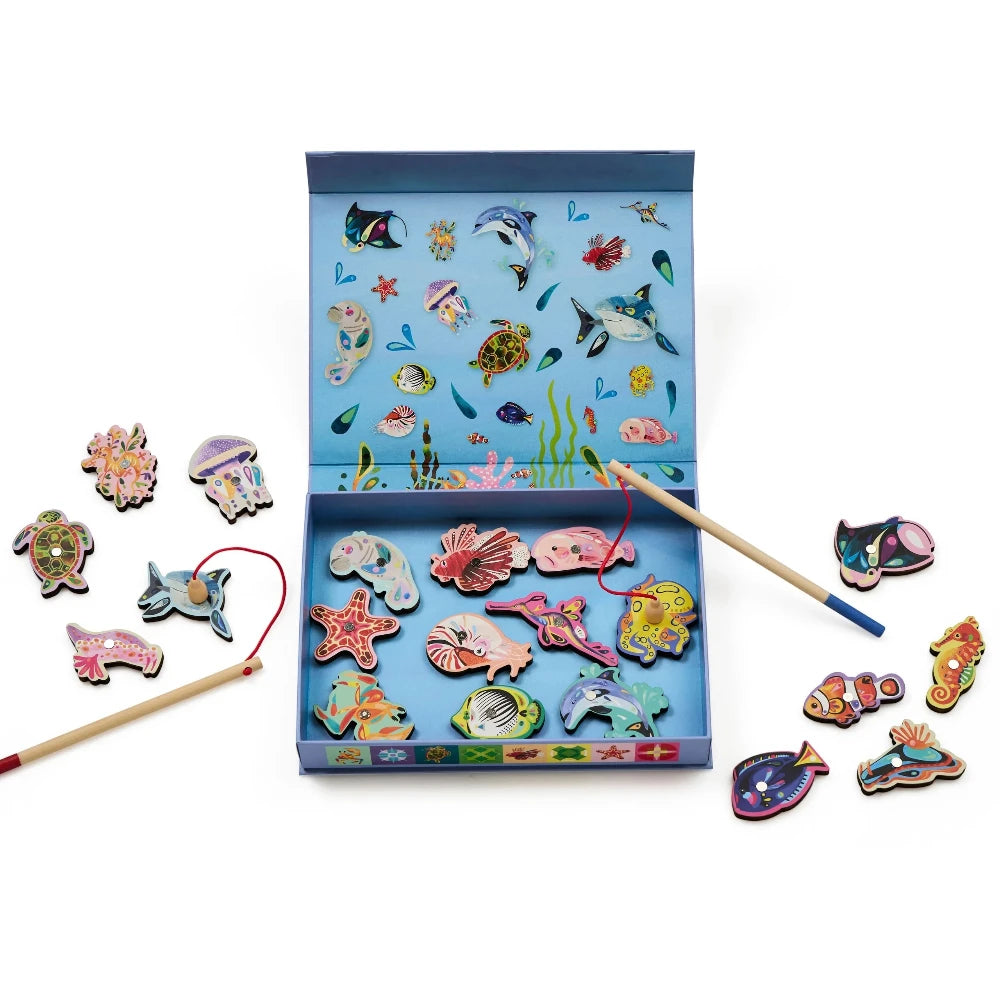 WONDERSCOPE MAGNETIC FISHING GAME PETE CROMER