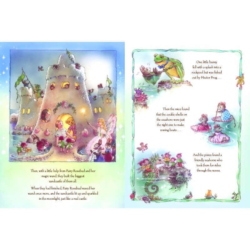 TEDDY AND FRIENDS THE MOONLIGHT TRAIN RIDE HARDBACK