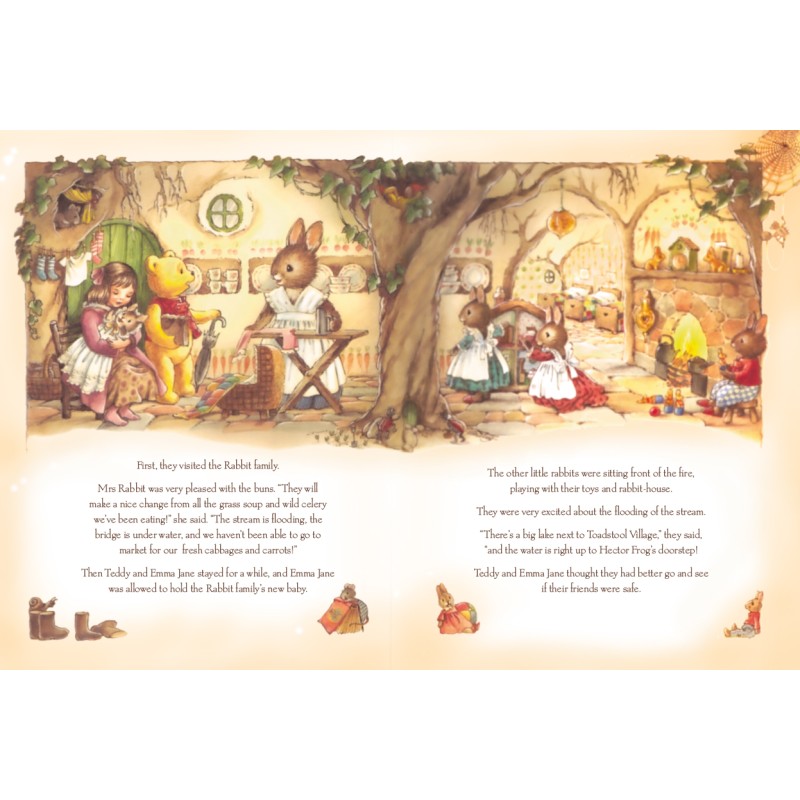 TEDDY AND FRIENDS THE PIXIES' KETTLE HOUSE HARDBACK