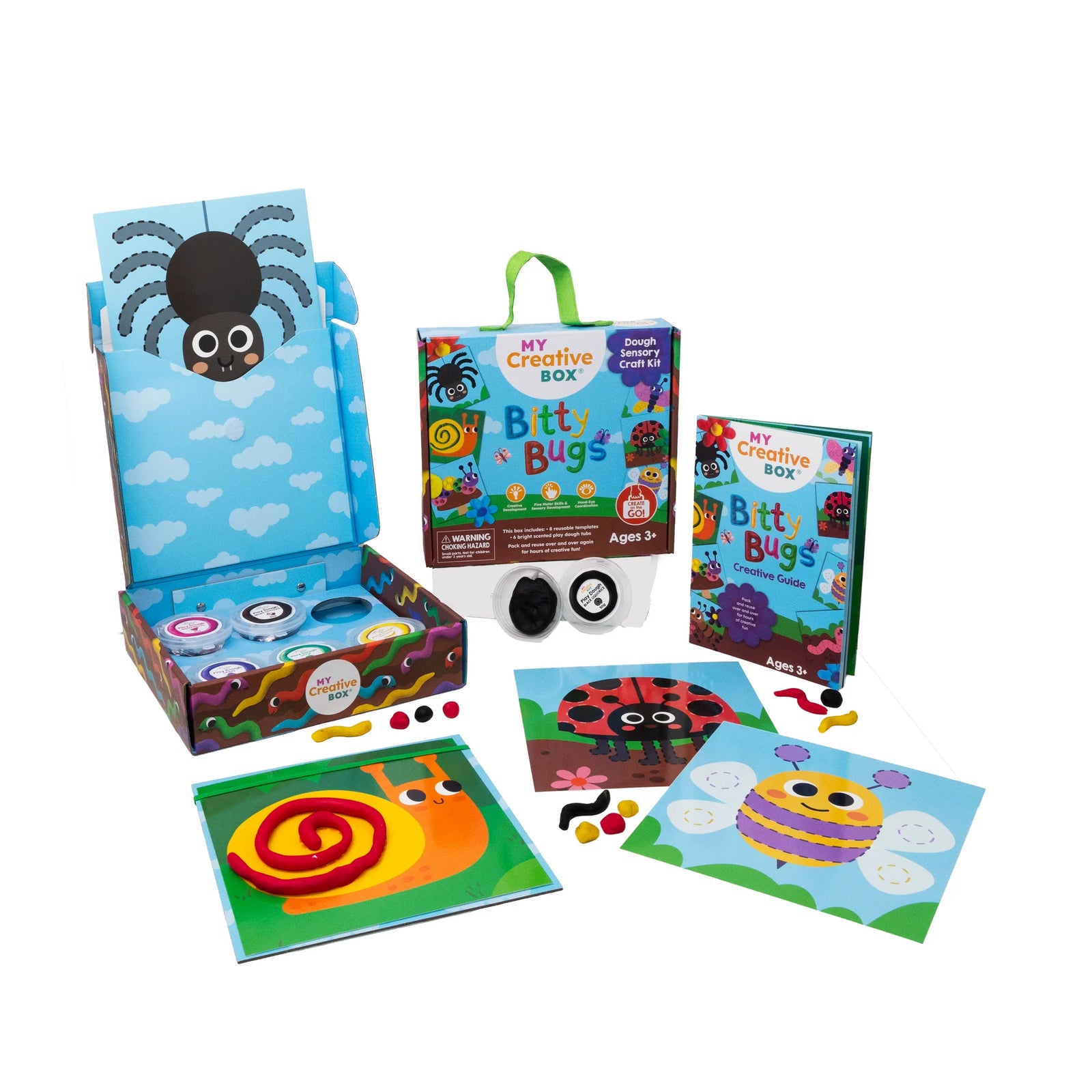 MY CREATIVE BOX BITTY BUGS DOUGH SENSORY CRAFT KIT