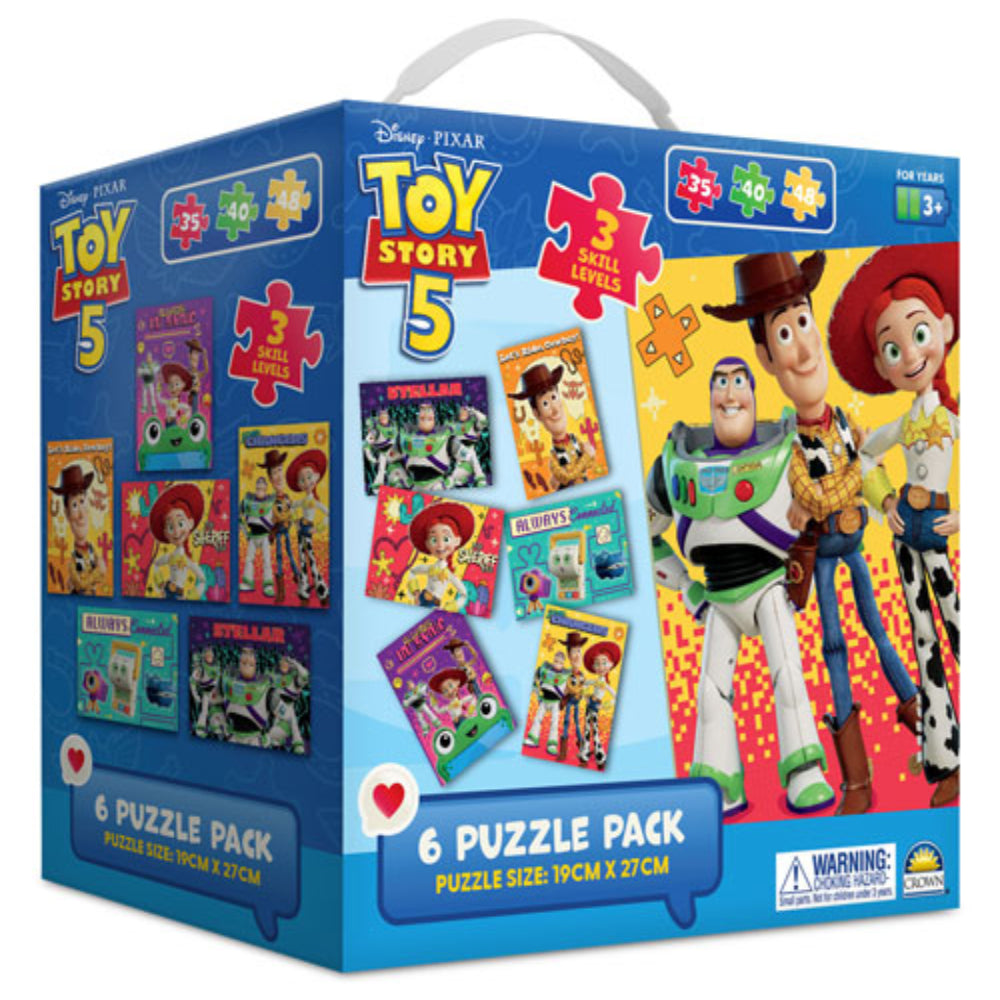 TOY STORY 5 6 IN 1 PUZZLE PACK