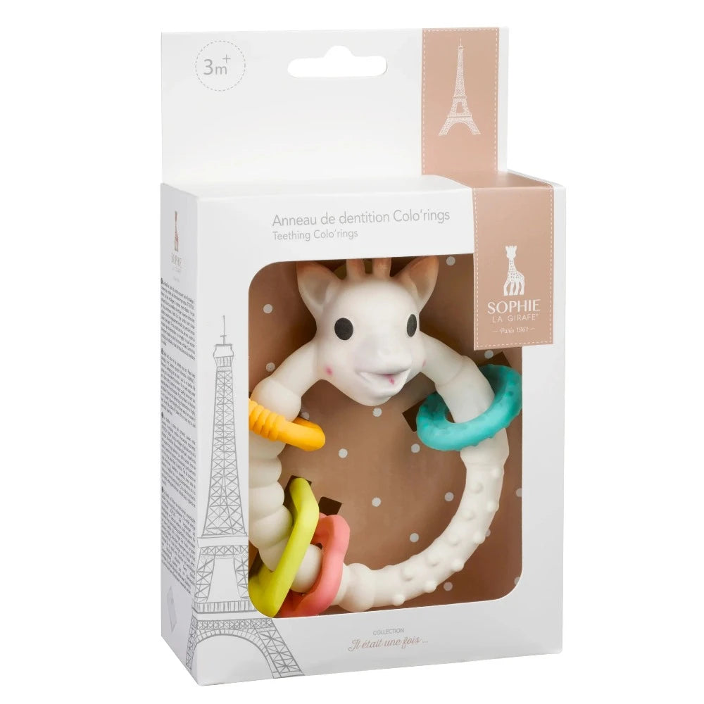 SOPHIE LA GIRAFE SOPHIE TEETHING COL O RINGS