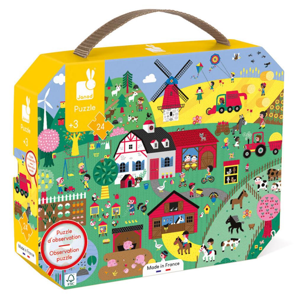JANOD OBSERVATION FARM PUZZLE 24 PIECE