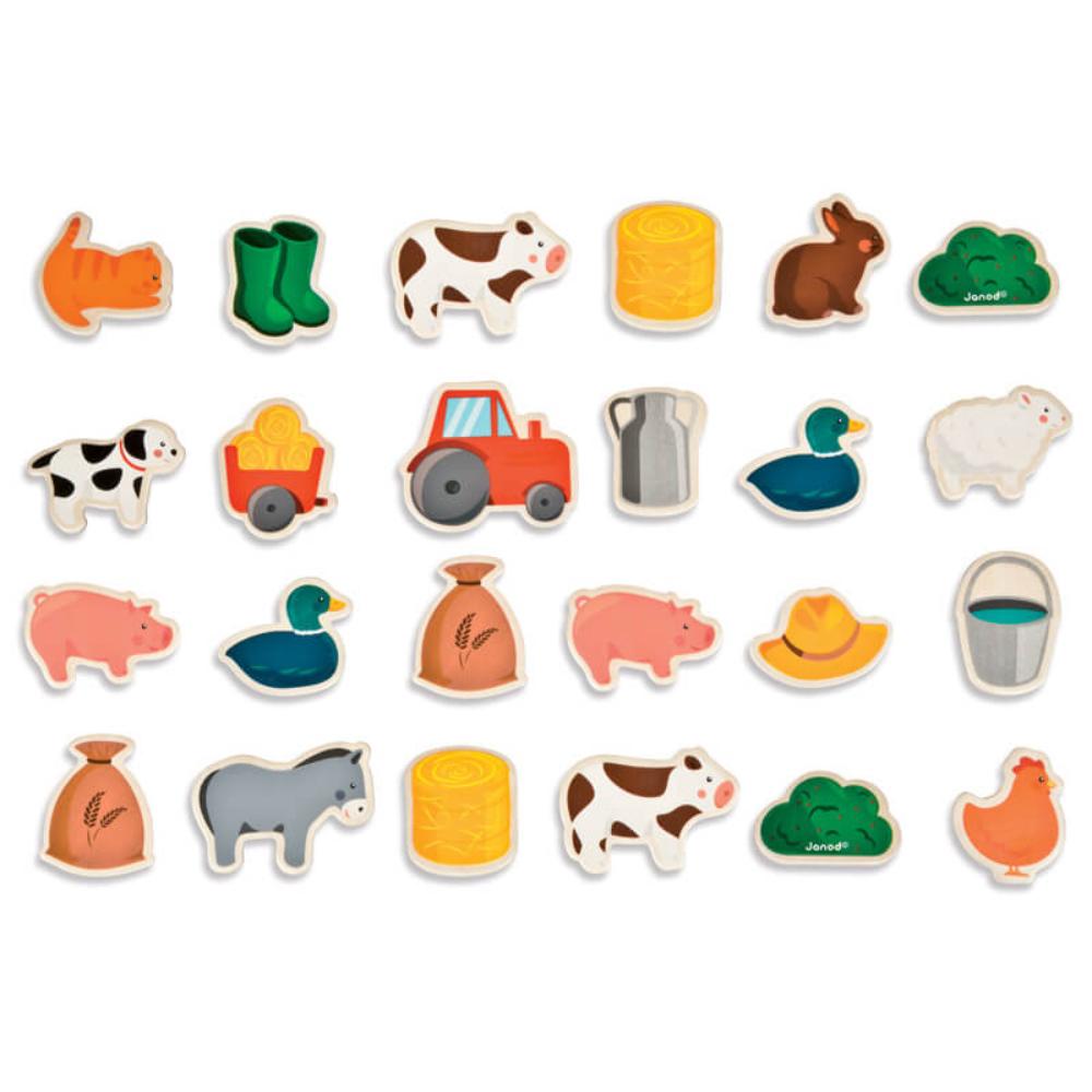 FARM MAGNETS 24 PIECE
