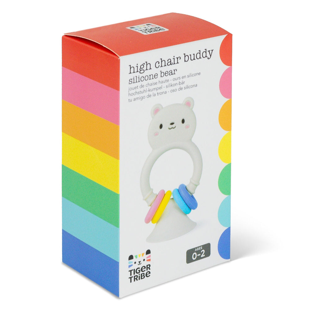 TIGER TRIBE HIGH CHAIR BUDDY SILICONE BEAR