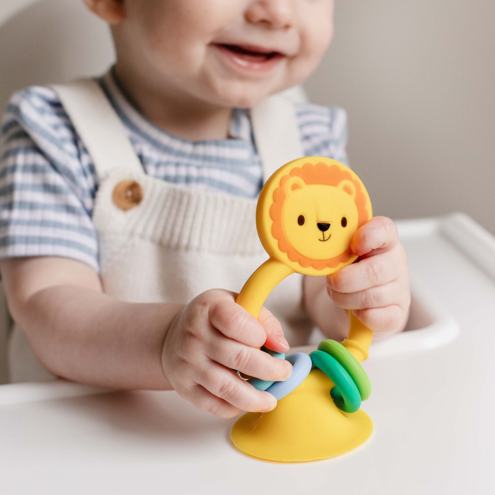 TIGER TRIBE HIGH CHAIR BUDDY SILICONE LION