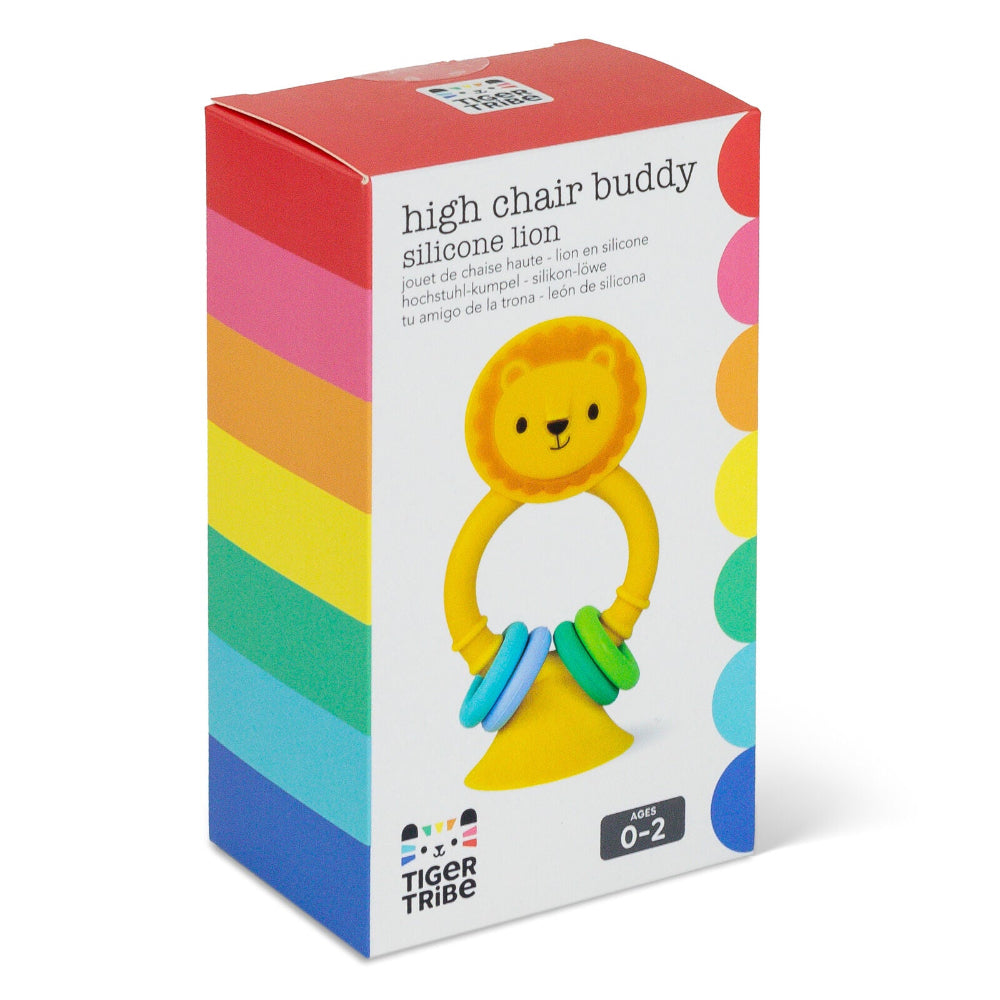 TIGER TRIBE HIGH CHAIR BUDDY SILICONE LION