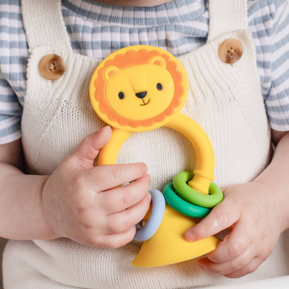 TIGER TRIBE HIGH CHAIR BUDDY SILICONE LION