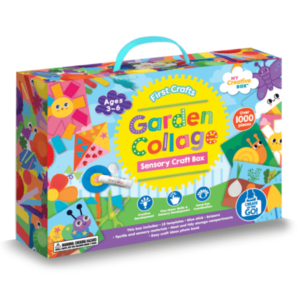 MY CREATIVE BOX GARDEN COLLAGE SENSORY CRAFT BOX