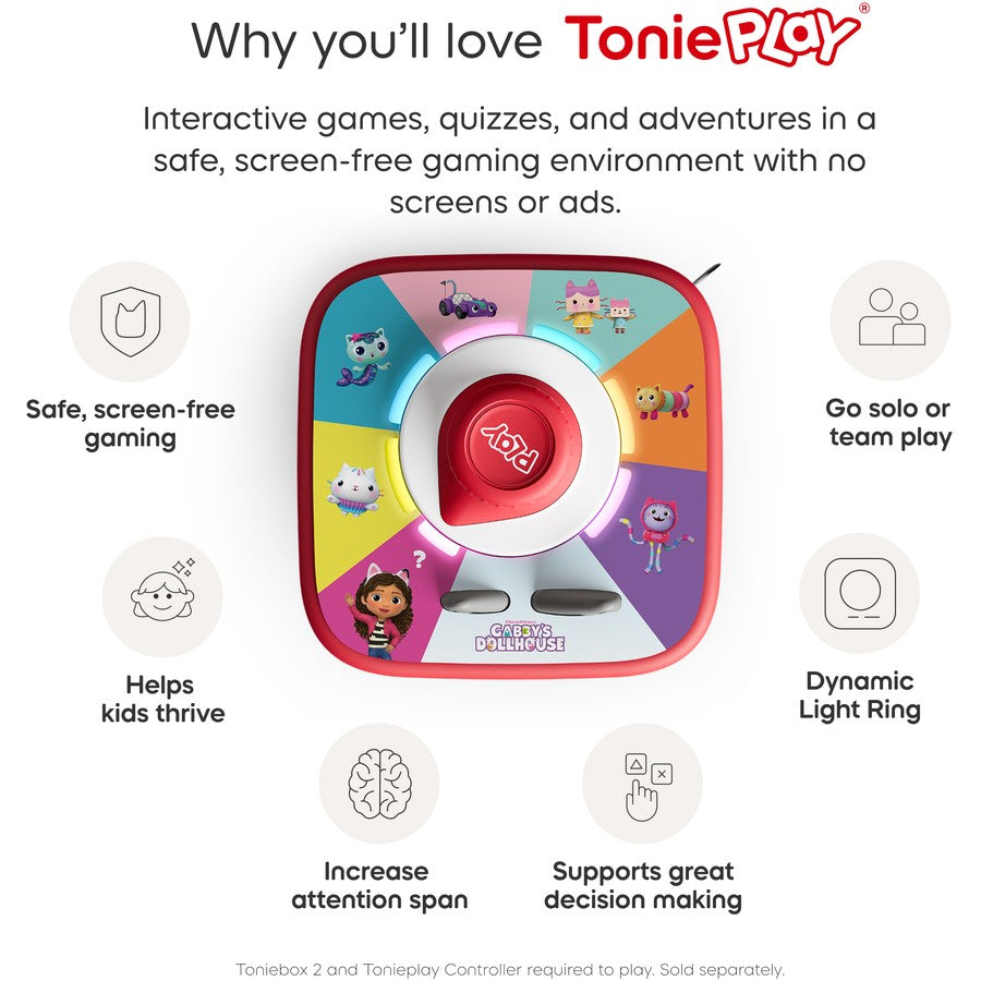 TONIES TONIEPLAY GABBY'S DOLLHOUSE GABBY'S CAT-TASTIC SCAVENGER HUNT GAME