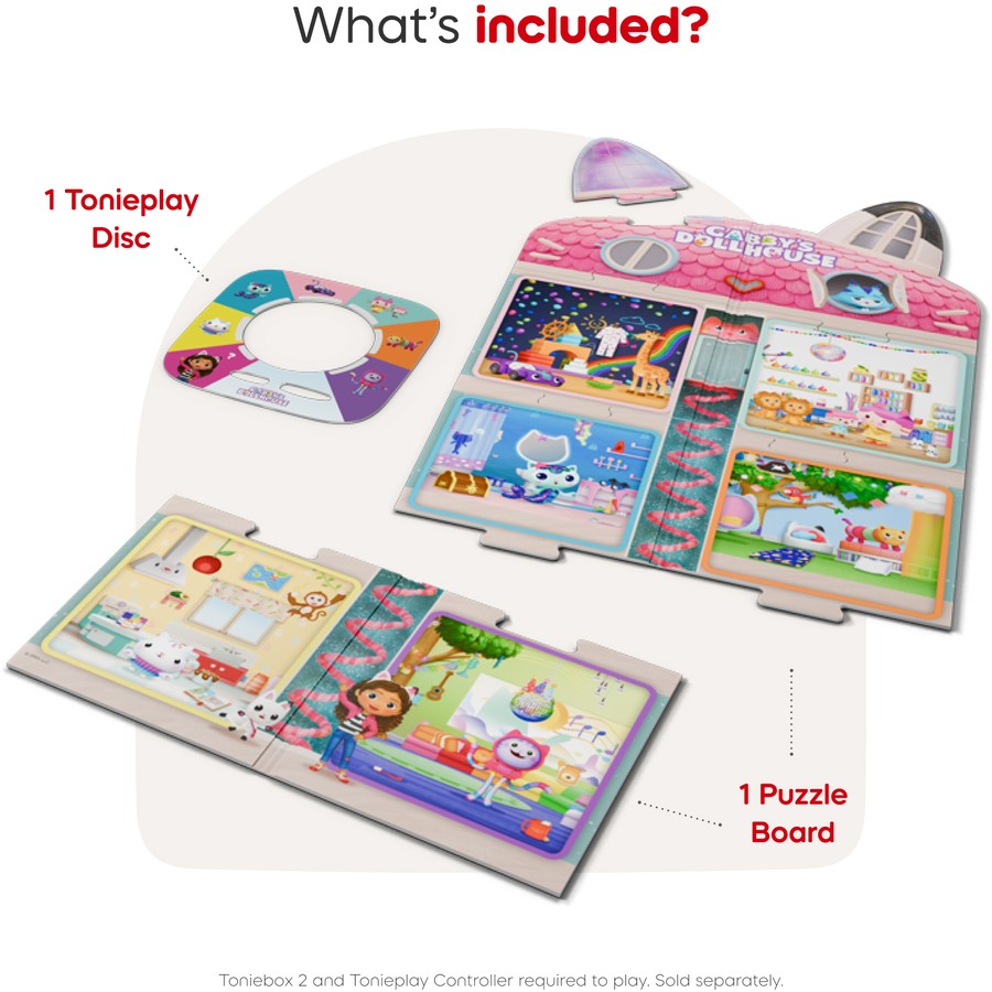 TONIES TONIEPLAY GABBY'S DOLLHOUSE GABBY'S CAT-TASTIC SCAVENGER HUNT GAME