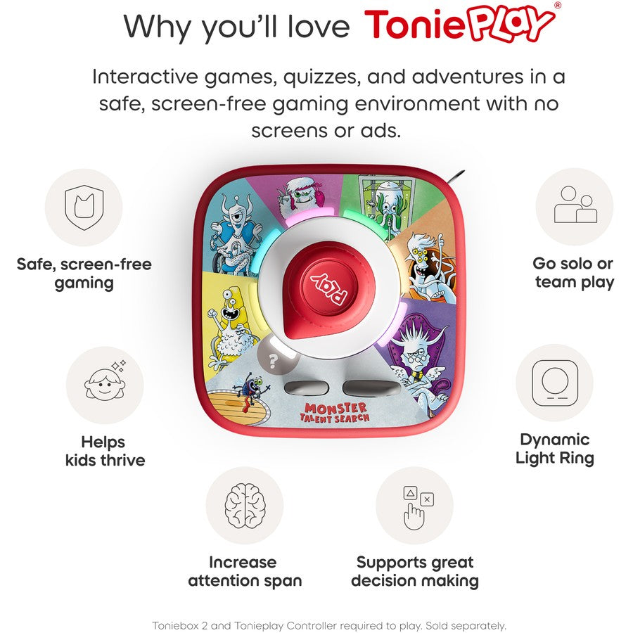 TONIES TONIEPLAY MONSTER TALENT SEARCH GAME