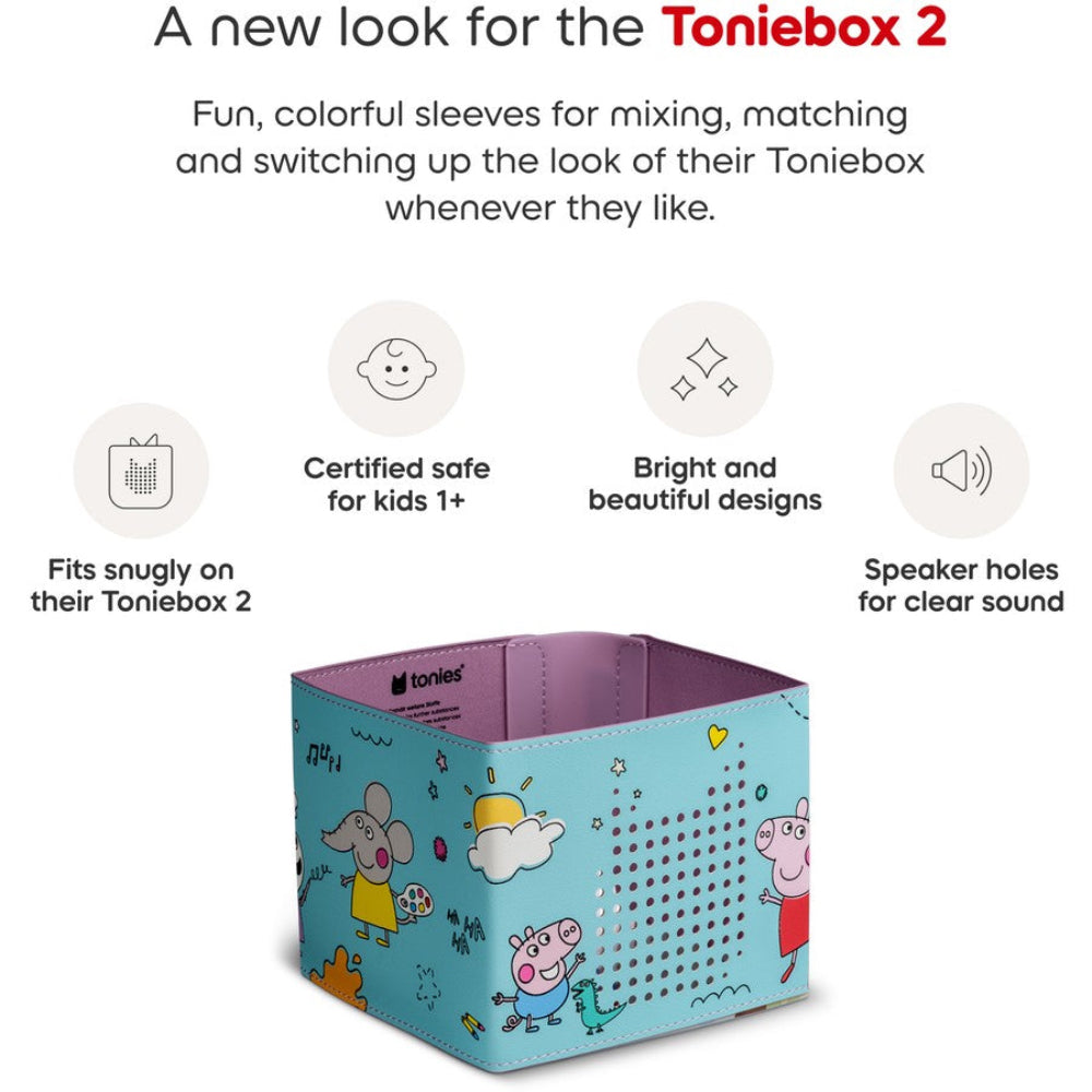 TONIES TONIEBOX 2 SLEEVE PEPPA PIG