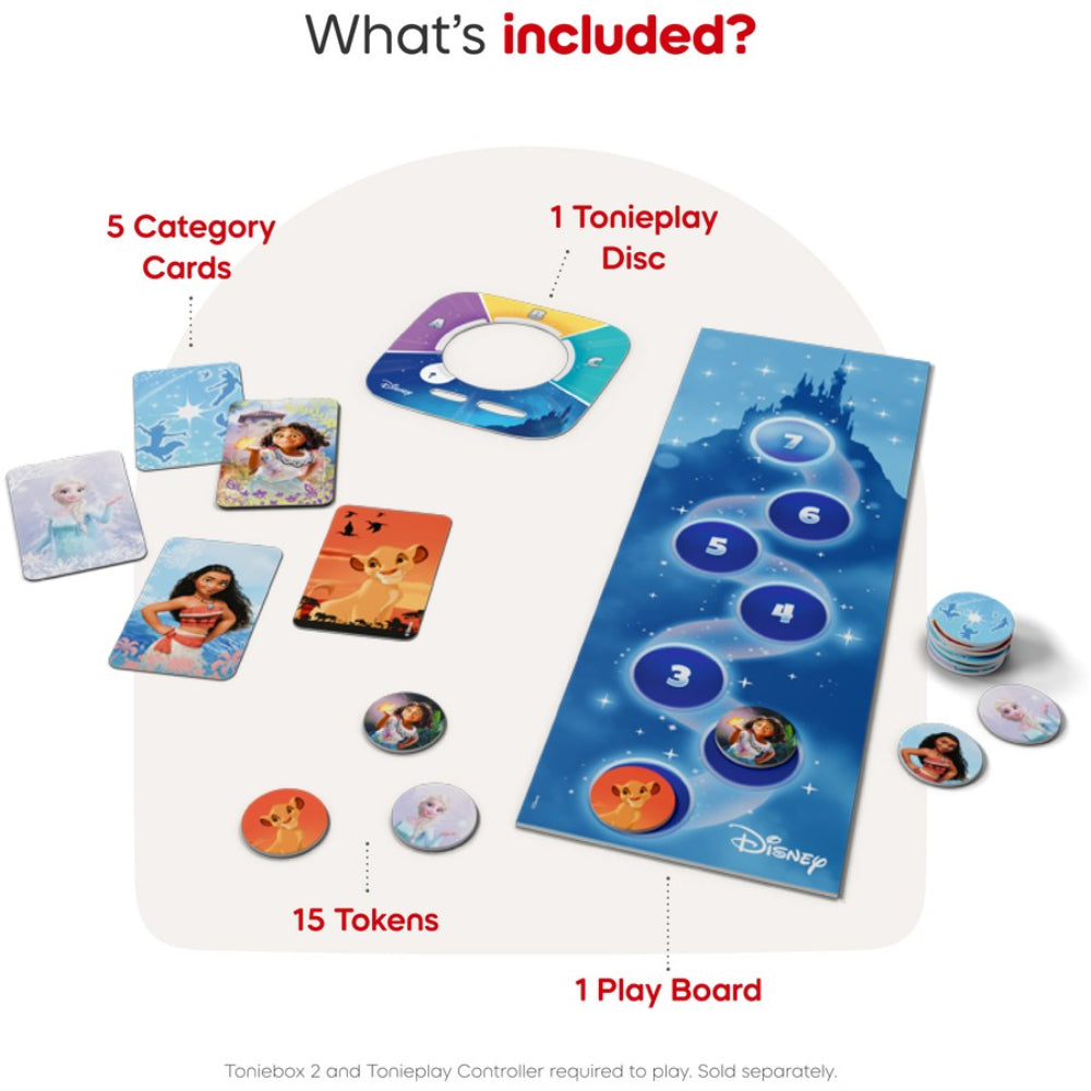 TONIES TONIEPLAY DISNEY QUIZ KINGDOM GAME