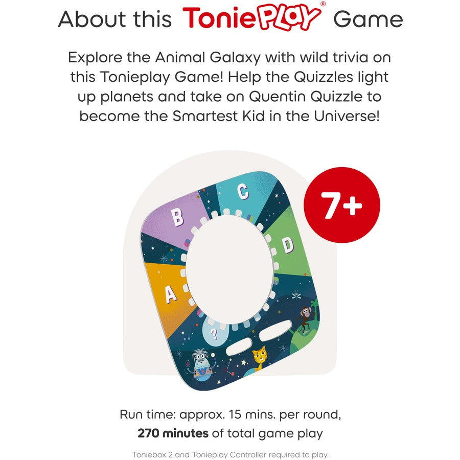 TONIES TONIEPLAY THE QUIZZLES ALL ABOUT ANIMALS