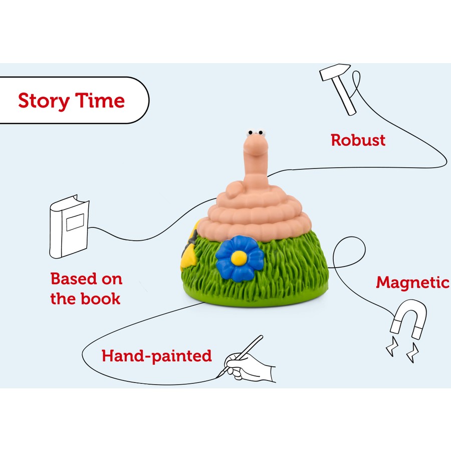 TONIES JULIA DONALDSON SUPERWORM TONIE AUDIO CHARACTER