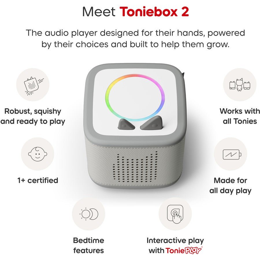 TONIES PAW PATROL TONIEBOX 2 FULL PLAY SET MOON GREY